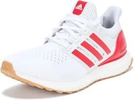 adidas Men's Ultraboost 1.0 DNA Sneaker, White/Better Scarlet/Gum, 10