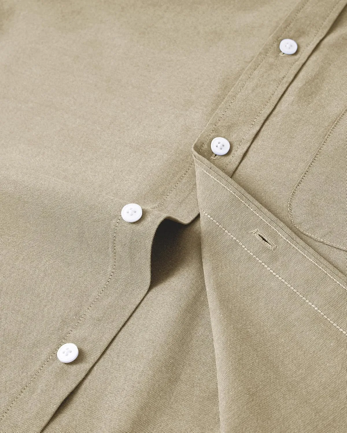 Alimens & Gentle Mens Solid Oxford Shirt Long Sleeve Dress Shirt Work Casual Button Down Shirts with Pocket