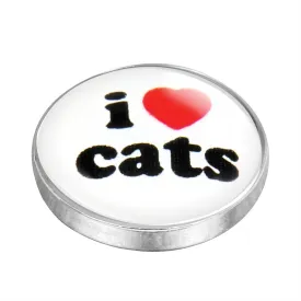 Artfully I Heart Cats - Final Sale