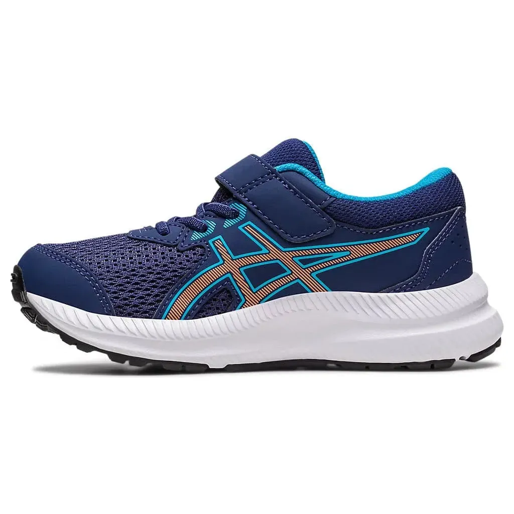 Asics Contend 8 PS Indigo Blue/Sun Peach