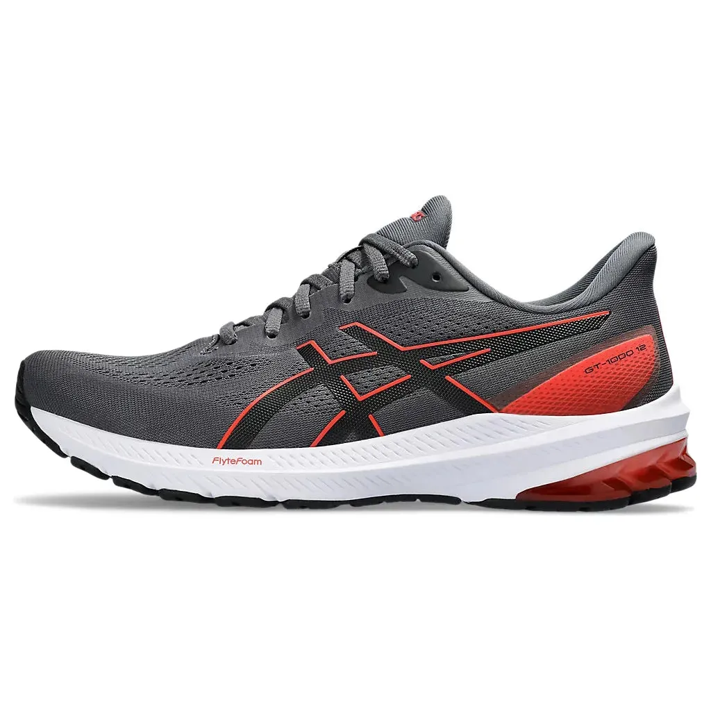 Asics GT 1000 12 Wide (2E) & Extra Wide (4E) Carrier Grey/True Red