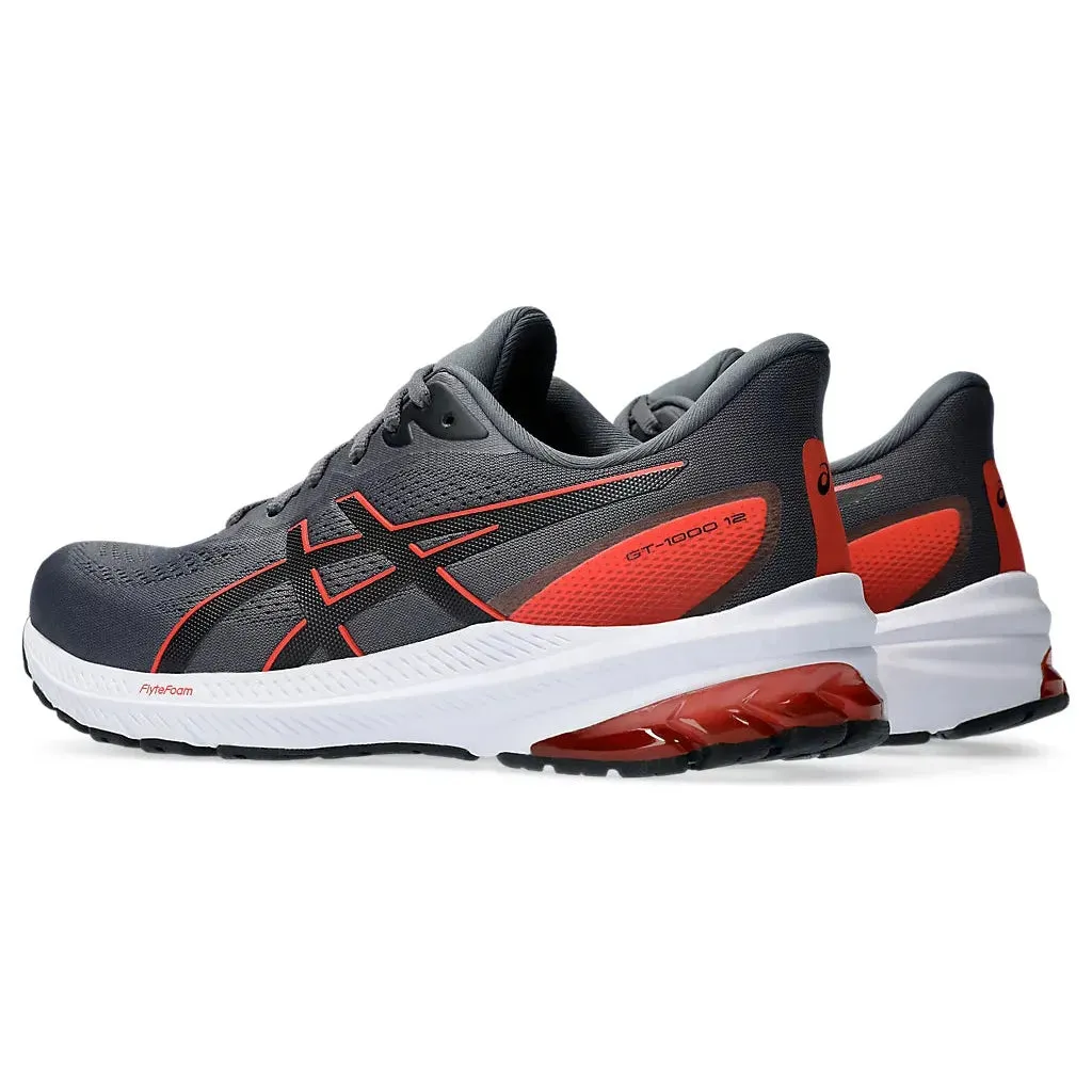 Asics GT 1000 12 Wide (2E) & Extra Wide (4E) Carrier Grey/True Red