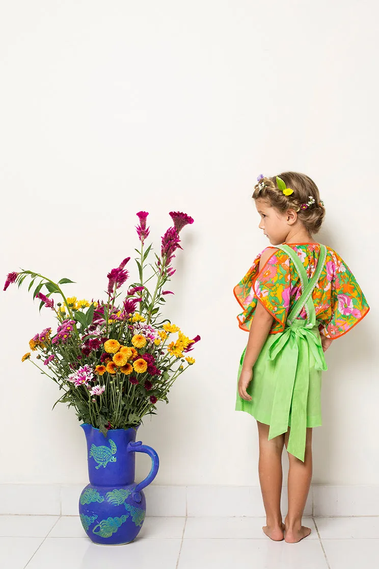 Bay Blouse Jungle Anemone