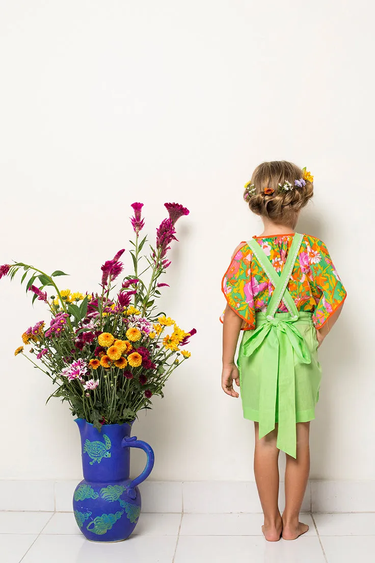 Bay Blouse Jungle Anemone