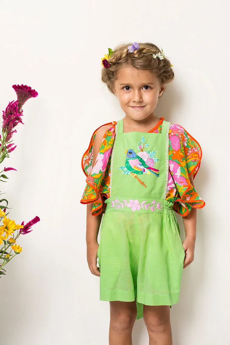Bay Blouse Jungle Anemone