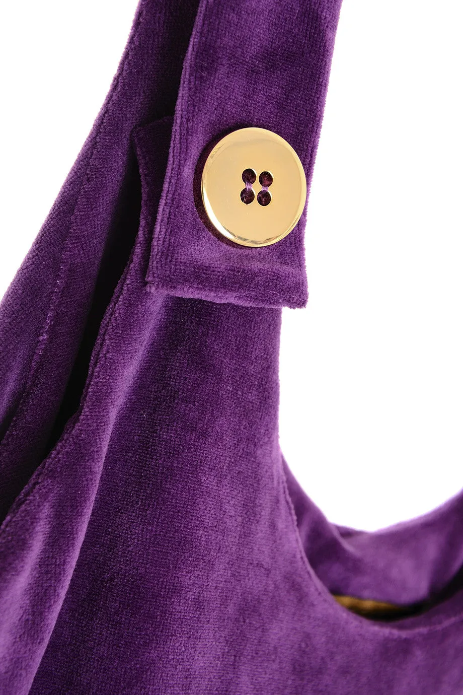 CLUBE BOSSA VELOUR Purple Cotton Dress