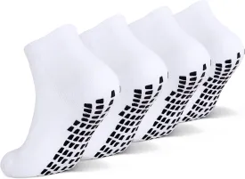 Grip Non Slip Socks For Kids(4-16 Years Old), Cushioned Sport Athletic Slipper Hospital Socks For Youth Boys & Girls
