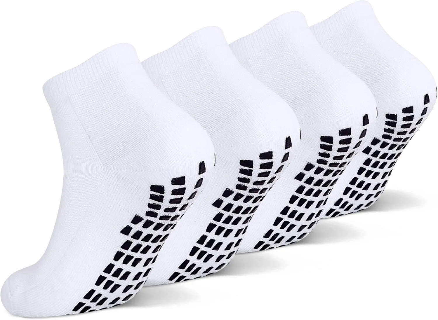 Grip Non Slip Socks For Kids(4-16 Years Old), Cushioned Sport Athletic Slipper Hospital Socks For Youth Boys & Girls