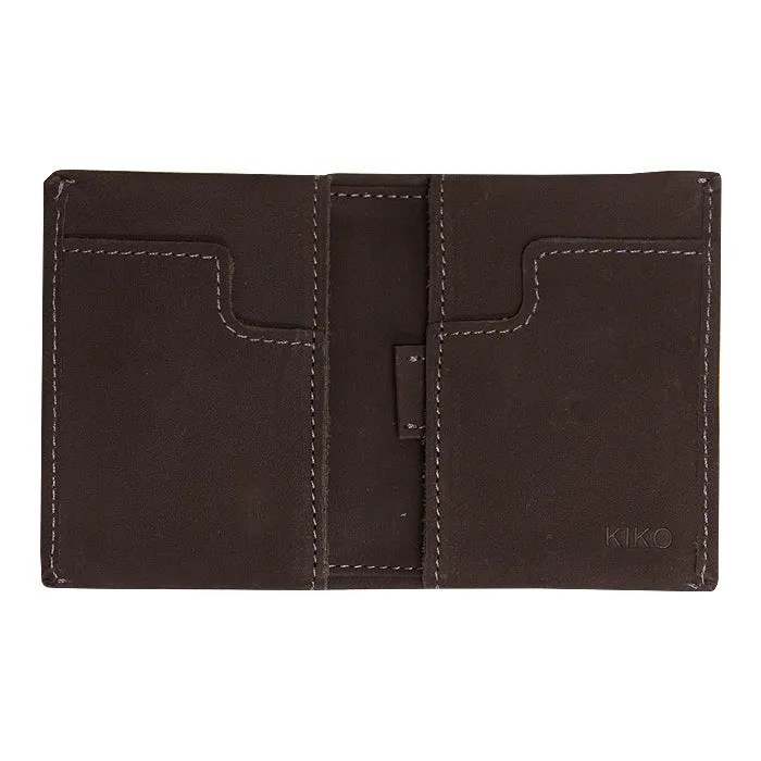 Kiko Leather Wallet- Brown