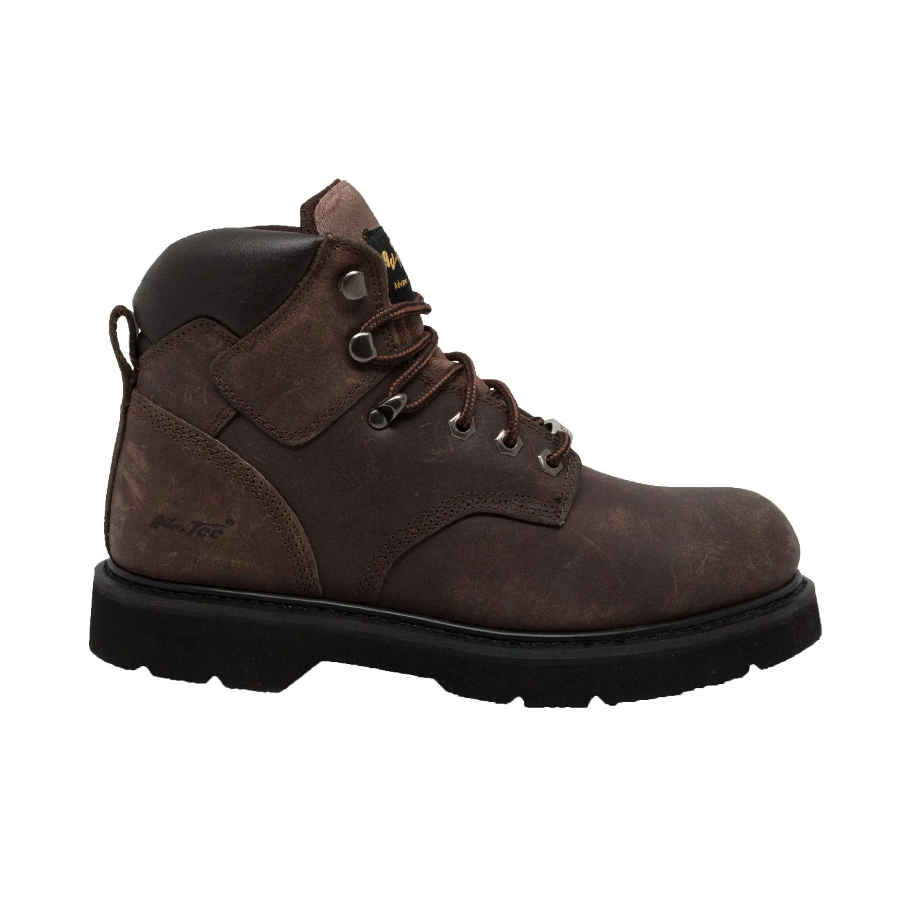 Men's 6" Steel Toe Work Boot Brown - 9328