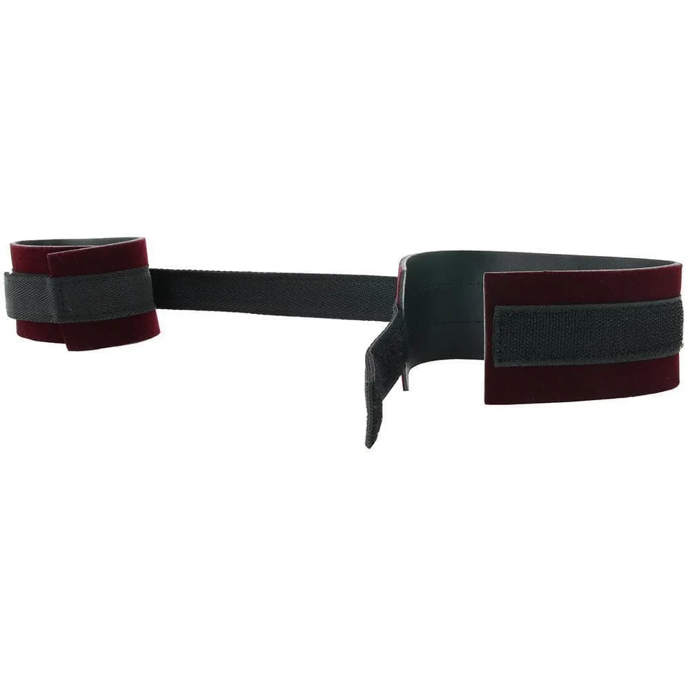 Sex And Mischief Enchanted 10 inch Spreader Bar with Soft Velcro Cuffs