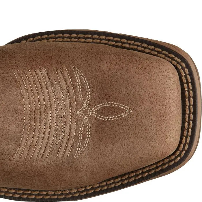 Tony Lama Bartlett Square Toe Light Tan 11" Work Boot RR3359